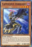 Capricious Darklord - MP21-EN117 - Common - 1st Edition