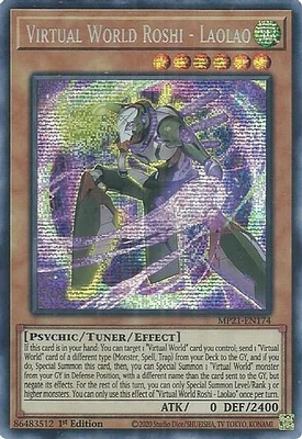 Virtual World Roshi - Laolao - MP21-EN174 - Prismatic Secret Rare - 1st Edition