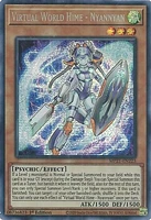 Virtual World Hime - Nyannyan - MP21-EN223 - Prismatic Secret Rare - 1st Edition