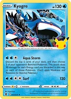 Kyogre - 003/025 Holo Rare