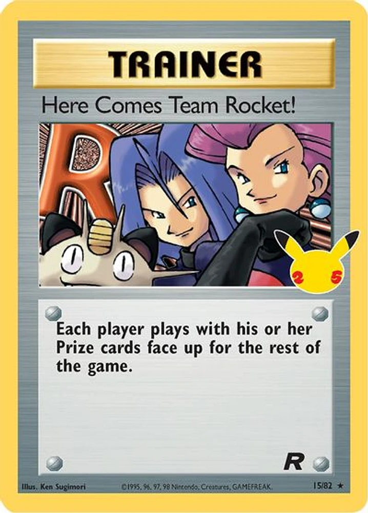 Here Comes Team Rocket! - 15/82 - Holo Rare