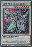 Clear Wing Synchro Dragon - LED8-EN001 - Super Rare - 1st Edition