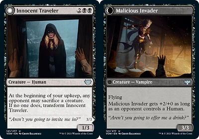 Innocent Traveler // Malicious Invader - Foil