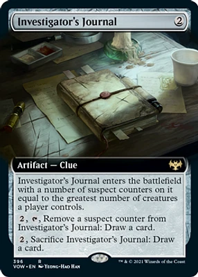 Investigator's Journal - Extended Art