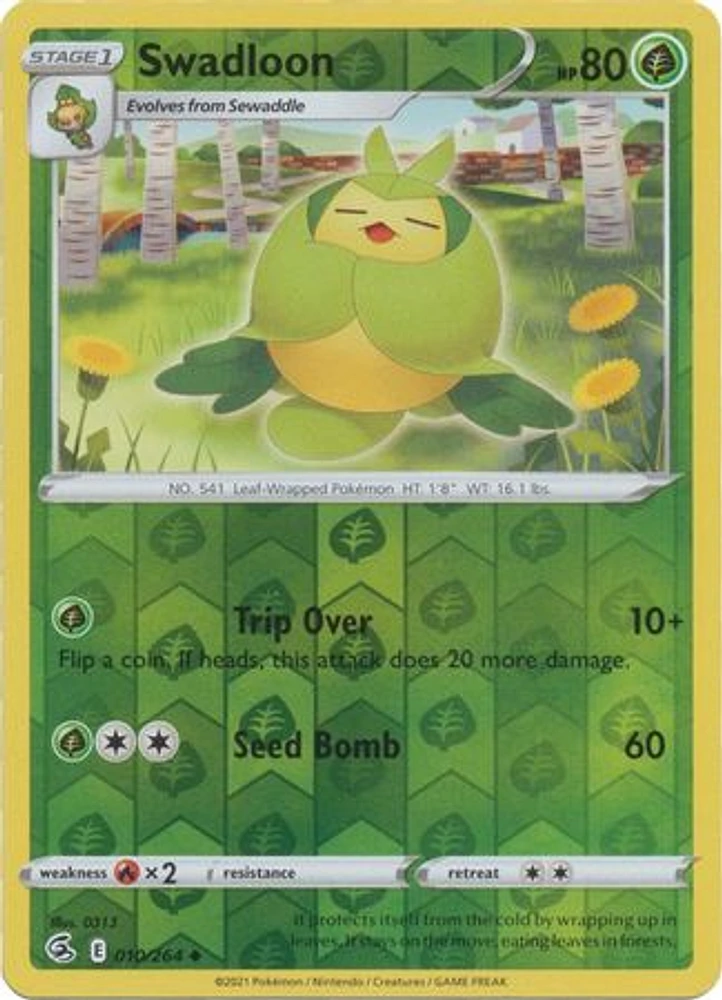 Swadloon - 010/264 Uncommon Reverse Holo