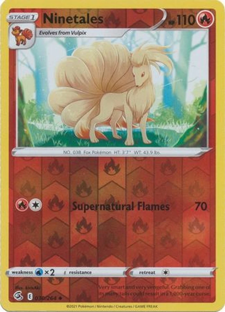 Ninetales - 030/264 - Uncommon - Reverse Holo