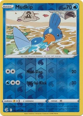 Mudkip - 062/264 - Common - Reverse Holo