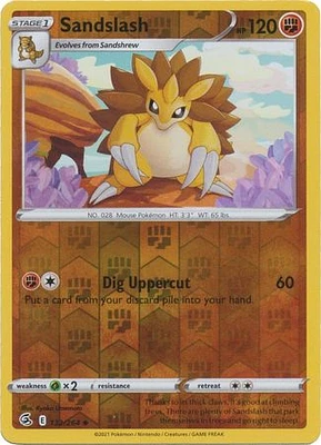 Sandslash - 132/264 Uncommon Reverse Holo