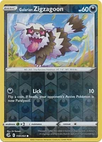 Galarian Zigzagoon - 159/264 - Common - Reverse Holo