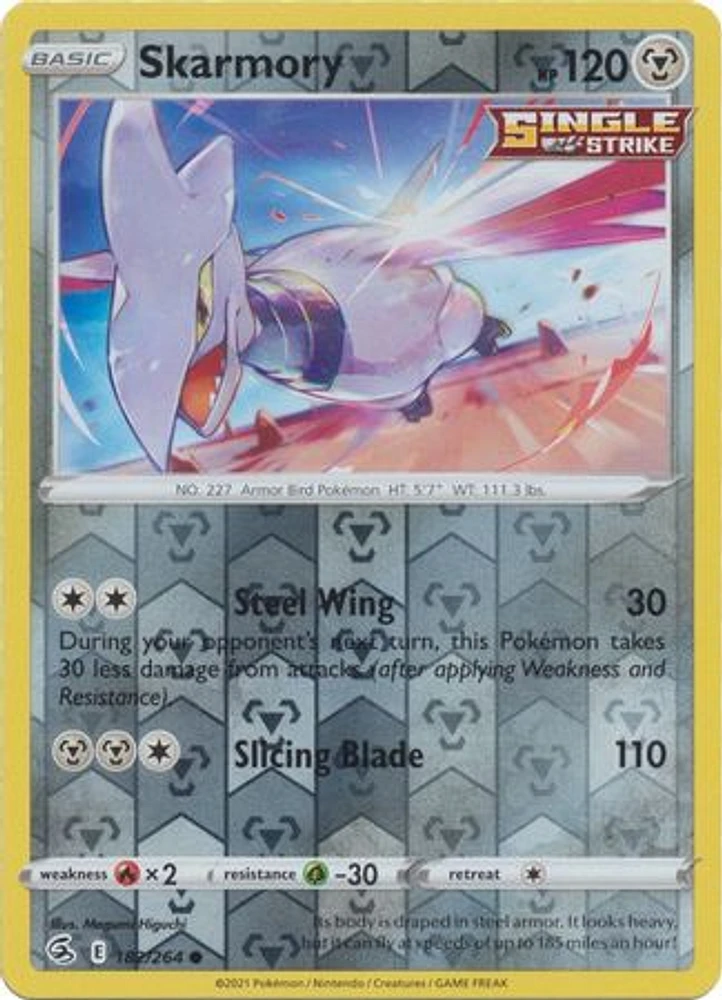 Skarmory - 182/264 Common Reverse Holo