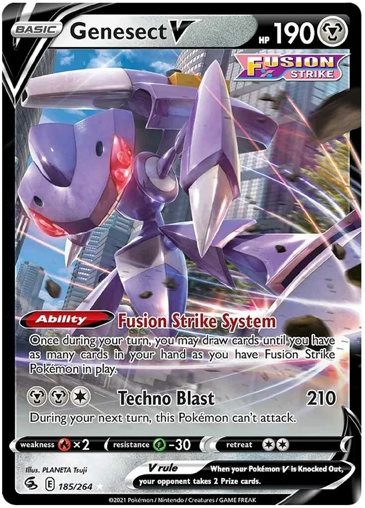 Genesect V - 185/264 - Ultra Rare