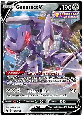 Genesect V - 185/264 - Ultra Rare