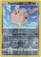 Togedemaru - 187/264 - Uncommon - Reverse Holo