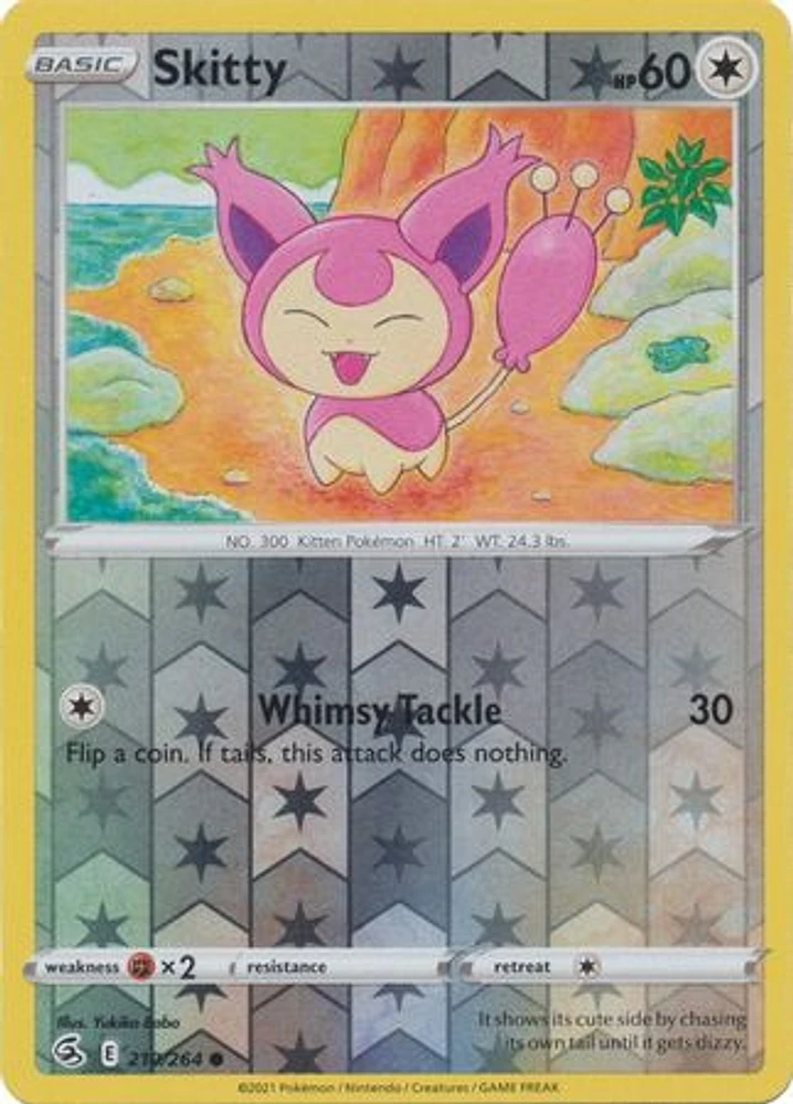 Skitty - 210/264 Common Reverse Holo