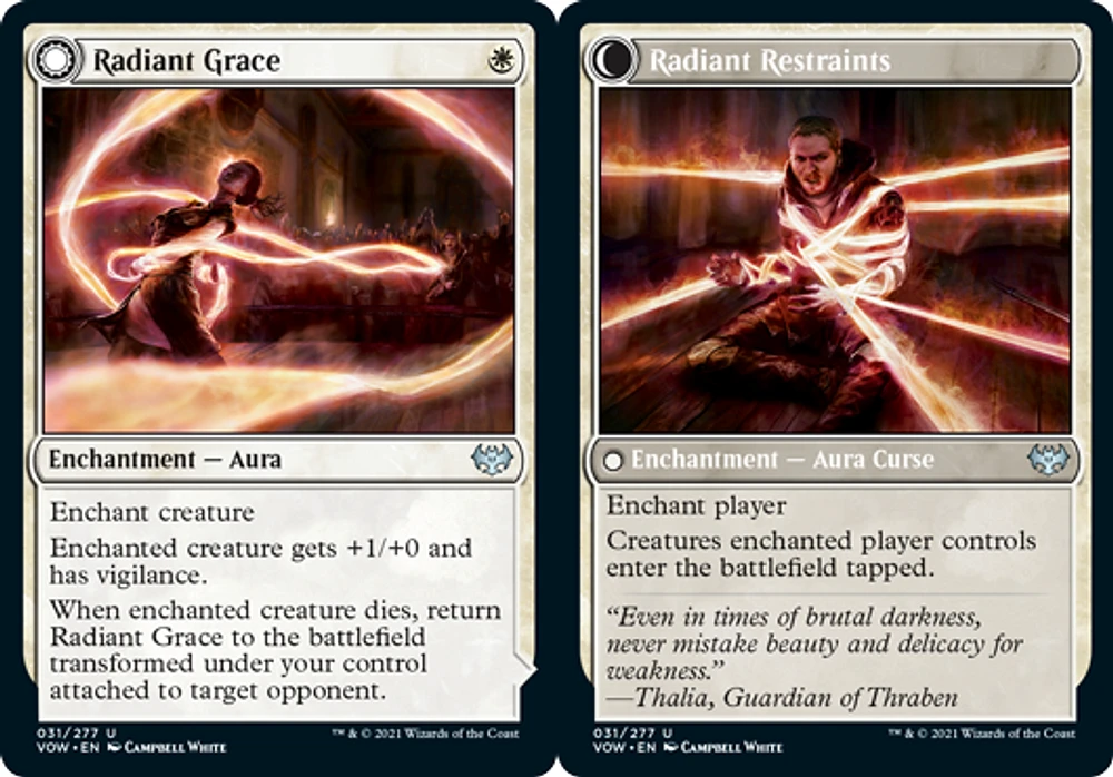 Radiant Grace // Radiant Restraints - Foil