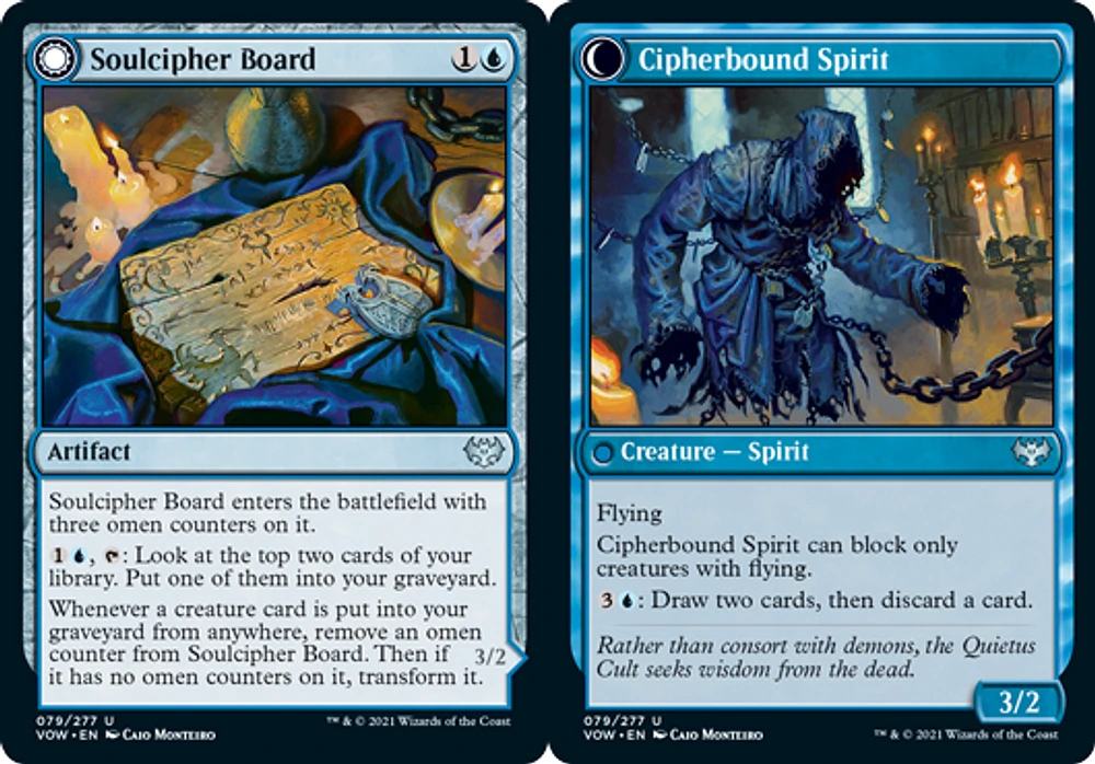 Soulcipher Board // Cipherbound Spirit