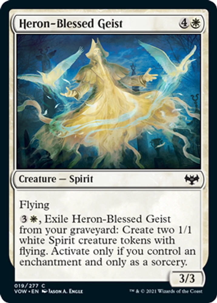 Heron-Blessed Geist - Foil