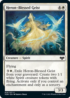 Heron-Blessed Geist - Foil