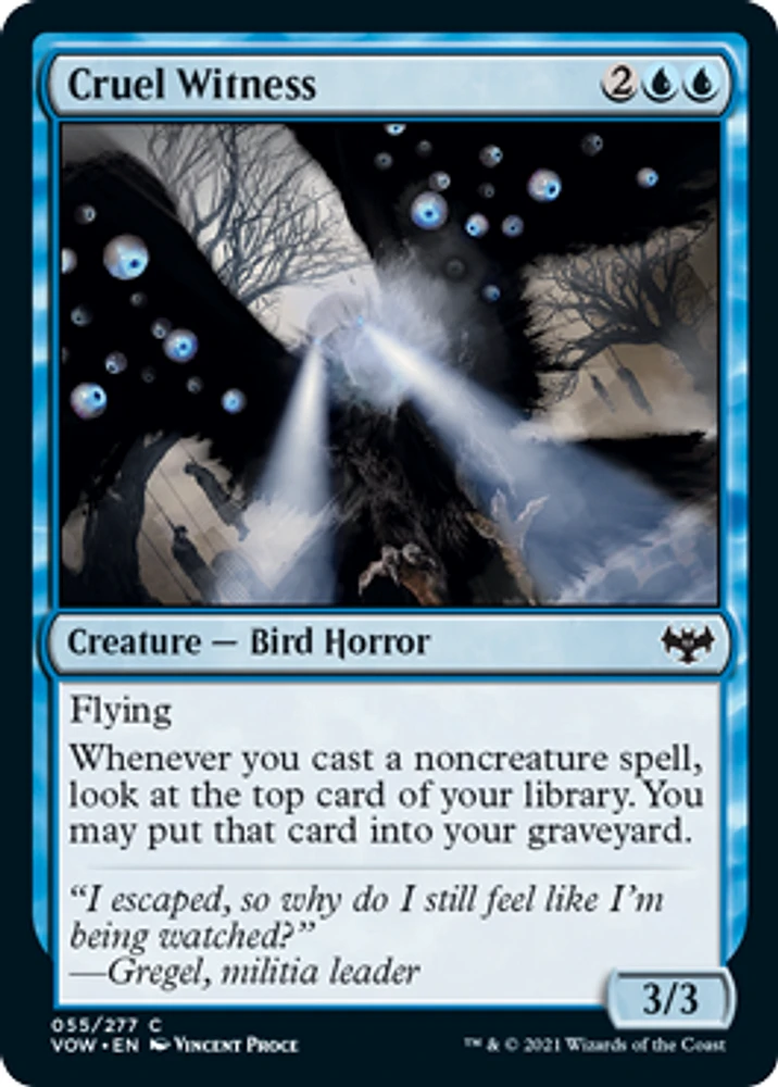 Cruel Witness - Foil