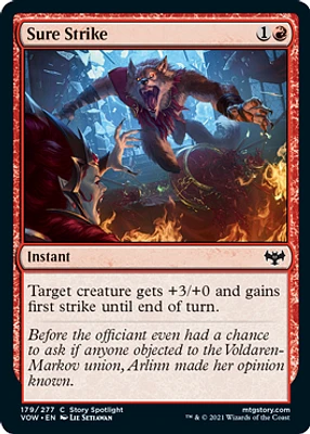 Sure Strike - Foil