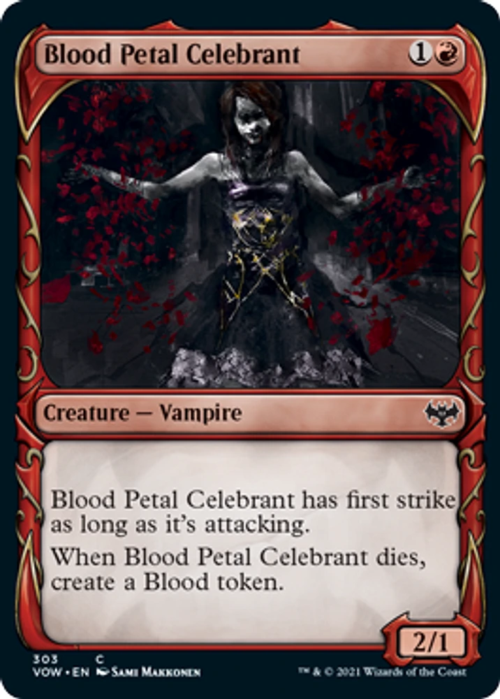 Blood Petal Celebrant - Foil - Showcase