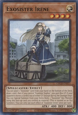 Exosister Irene - GRCR-EN015 - Rare - 1st Edition