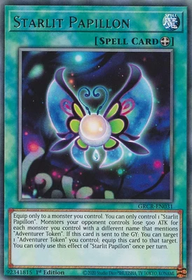 Starlit Papillon - GRCR-EN031 - Rare - 1st Edition