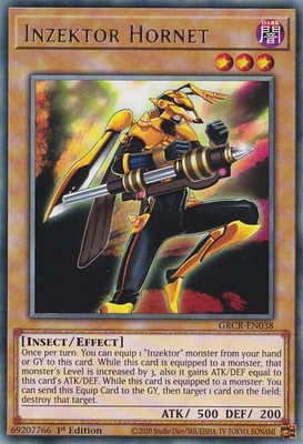 Inzektor Hornet - GRCR-EN038 - Rare - 1st Edition