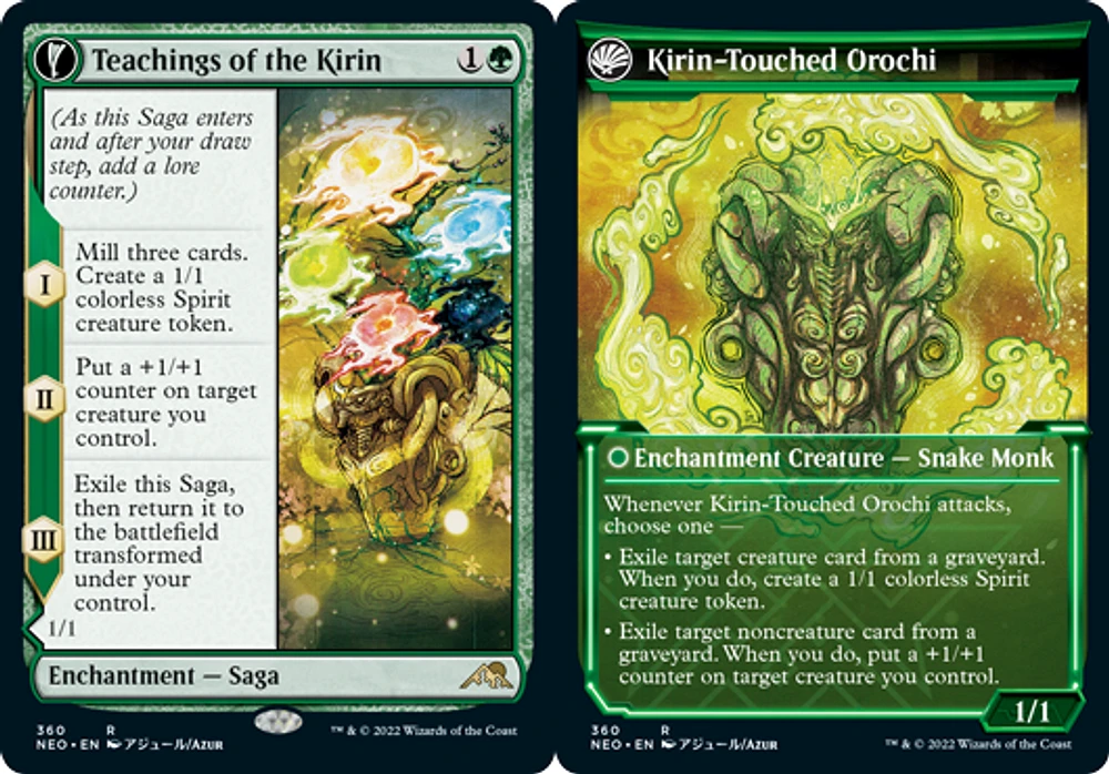 Teachings of the Kirin // Kirin-Touched Orochi