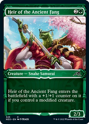 Heir of the Ancient Fang - Foil - Showcase