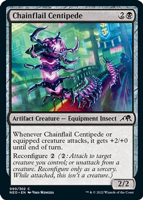 Chainflail Centipede - Foil