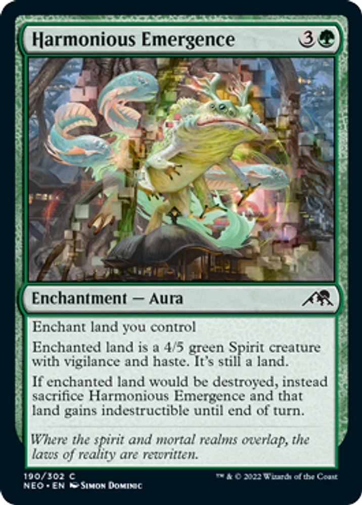 Harmonious Emergence - Foil