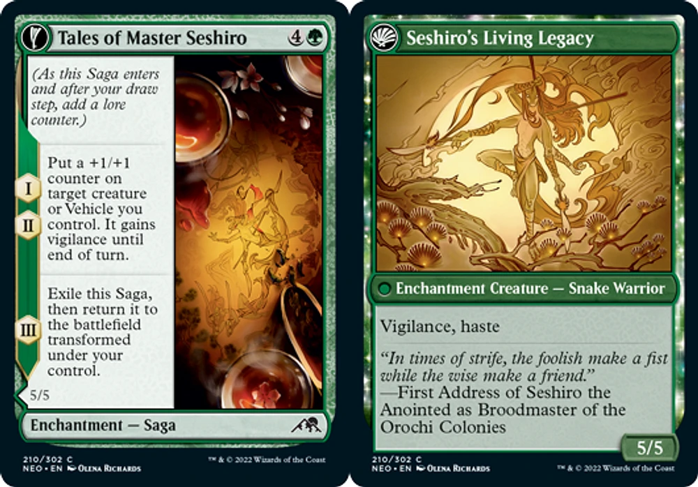 Tales of Master Seshiro // Seshiro's Living Legacy - Foil