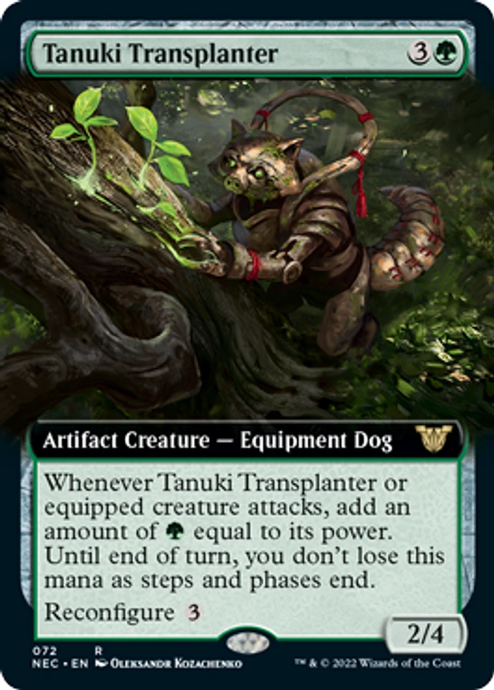 Tanuki Transplanter - Extended Art