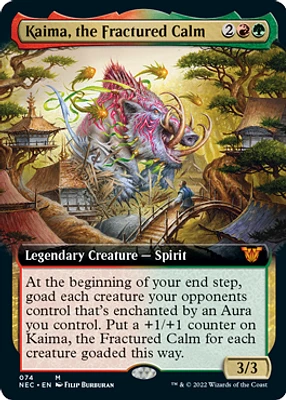 Kaima, the Fractured Calm - Extended Art