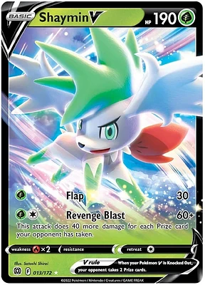 Shaymin V - 013/172 - Ultra Rare