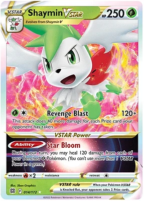 Shaymin VSTAR - 014/172 - Ultra Rare