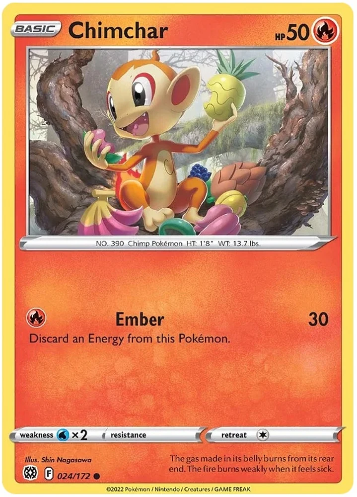 Chimchar - 024/172 - Common