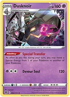 Dusknoir - 062/172 Holo Rare