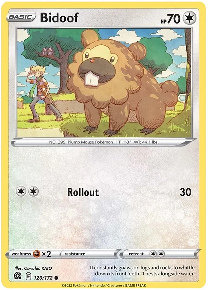 Bidoof - 120/172 - Common