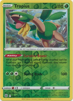 Tropius - 005/172 Uncommon Reverse Holo