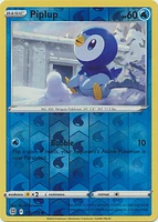 Piplup - 035/172 - Common - Reverse Holo