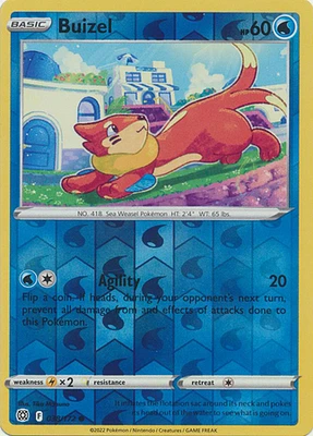 Buizel - 038/172 Common Reverse Holo