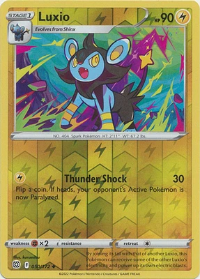 Luxio - 050/172 Uncommon Reverse Holo