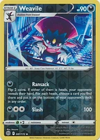 Weavile - 087/172 Uncommon Reverse Holo