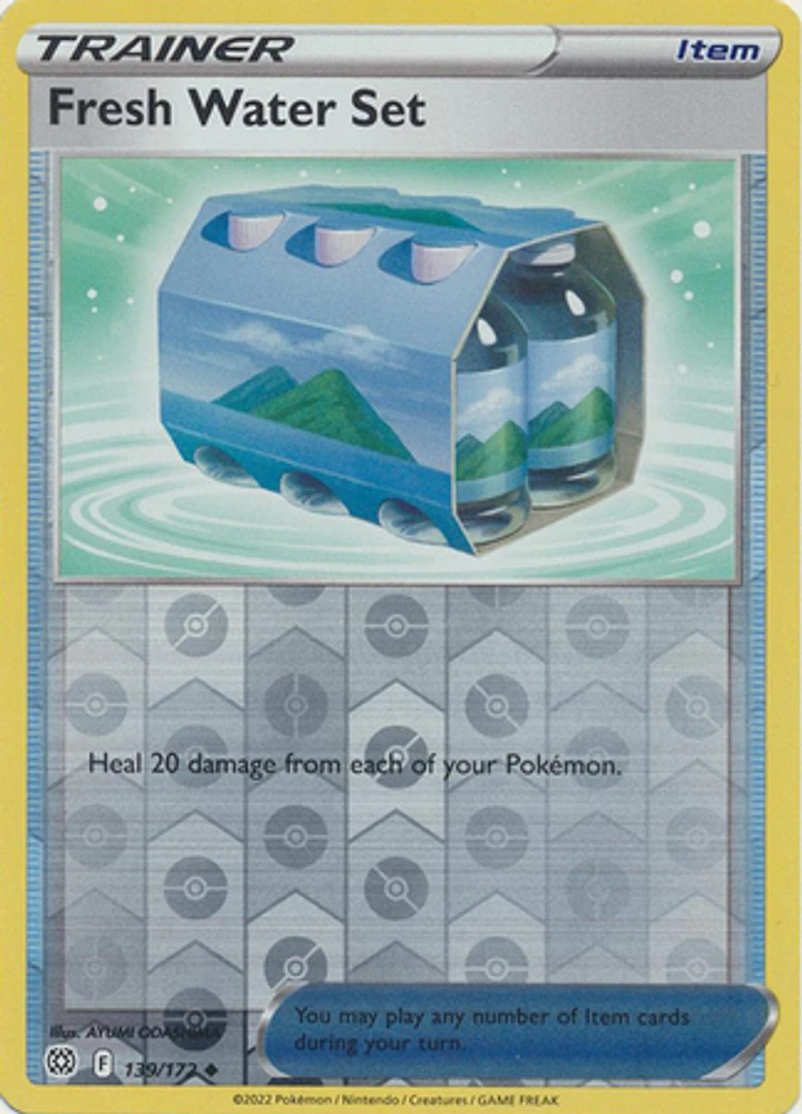 Fresh Water Set - 139/172 Uncommon Reverse Holo