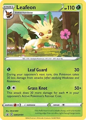 Leafeon - SWSH191 - SWSH Black Star Promos