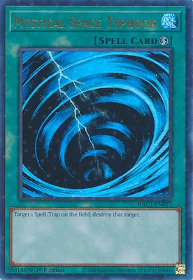 Mystical Space Typhoon - HAC1-EN023 - Ultra Rare - 1st Edition (Duel Terminal)