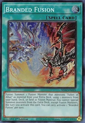 Branded Fusion - SDAZ-EN021 - Super Rare - 1st Edition