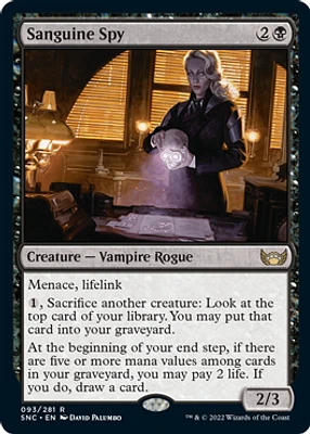 Sanguine Spy - Foil